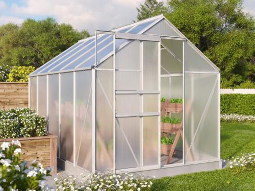skleník VITAVIA TARGET 6200 PC 4 mm stříbrný - V60