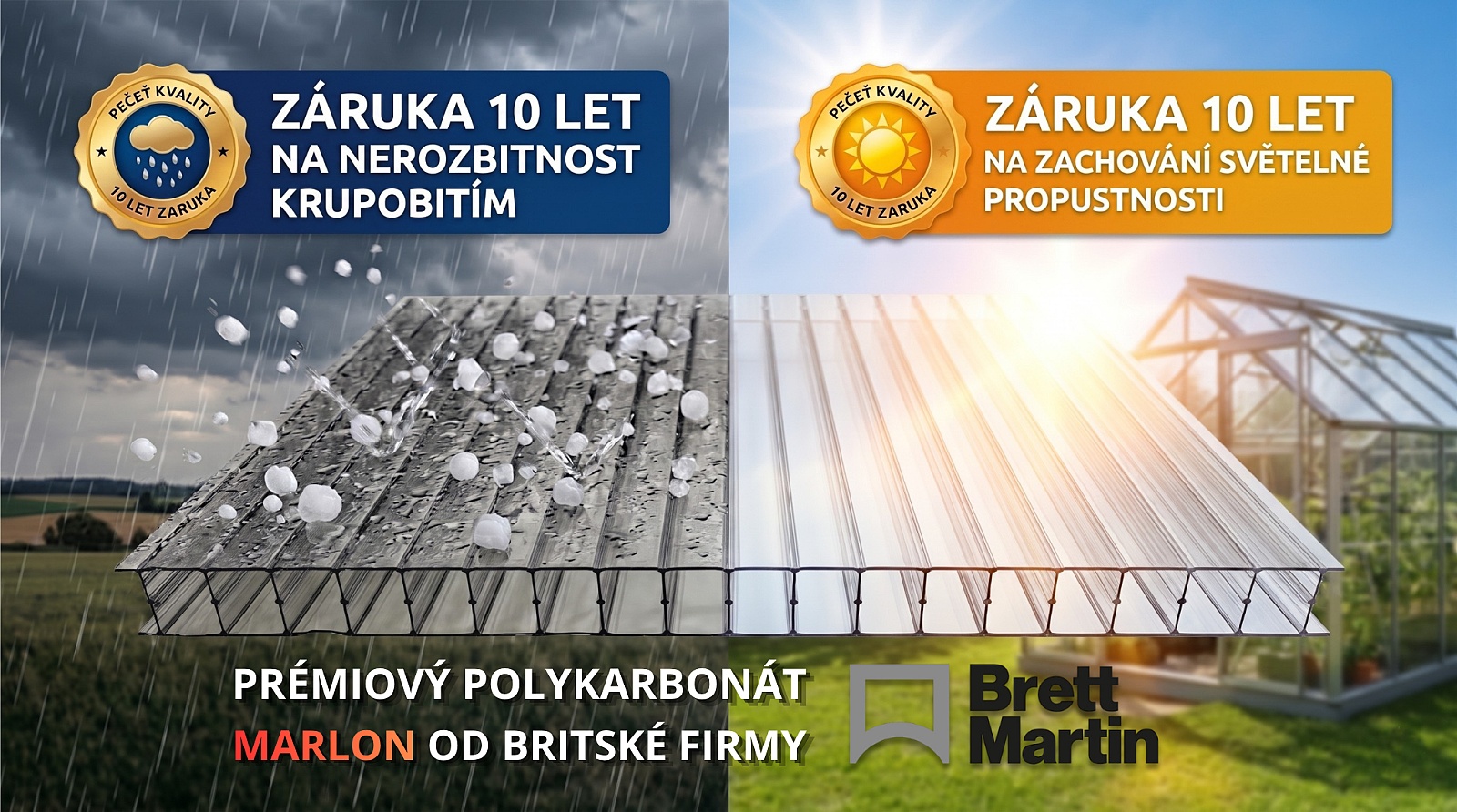 skleník LANITPLAST DOMIK 2,6x2 m PC 6 mm
