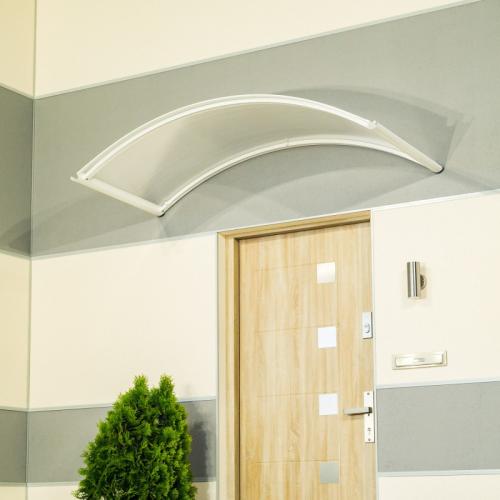 stříška nad dveře LANITPLAST TOPAZ 130/70 bílá - V96