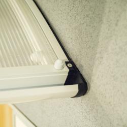 stříška nad dveře LANITPLAST TOPAZ 130/70 bílá - V96