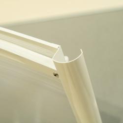 stříška nad dveře LANITPLAST TOPAZ 130/70 bílá - V96