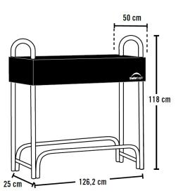 dřevník SHELTERLOGIC 1,2 m 90363EU - V99