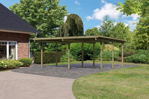 dvojitý carport KARIBU ECO 1A 62035 - V102