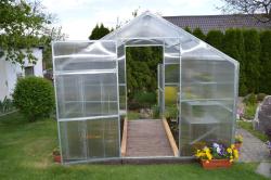 skleník LANITPLAST DOMIK 2,6x6 m PC 4 mm - V107