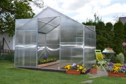 skleník LANITPLAST DOMIK 2,6x6 m PC 4 mm - V107