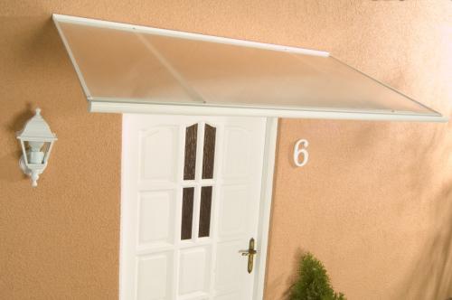 stříška nad dveře LANITPLAST MELES 120/85 bílá - V117