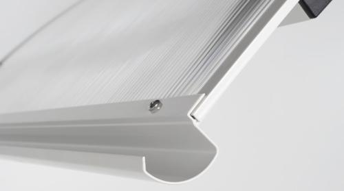 stříška nad dveře LANITPLAST MELES 120/85 bílá - V117