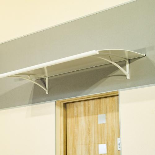 stříška nad dveře LANITPLAST LYRA 150/84,5 bílá