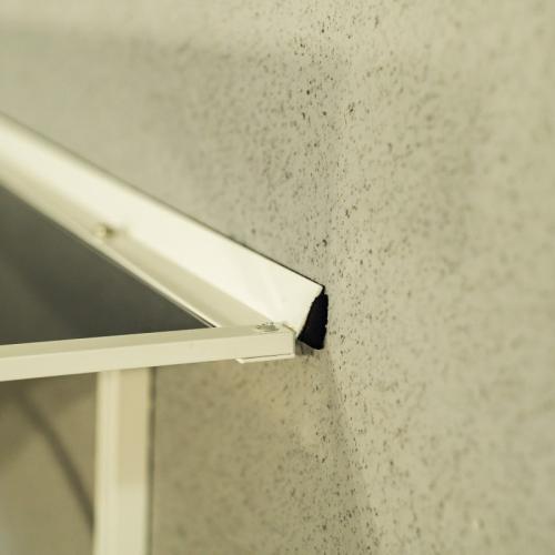 stříška nad dveře LANITPLAST LYRA 150/84,5 bílá