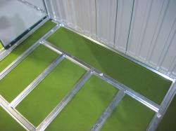set domek se základnou LANITPLAST LANITSTORAGE 10x12 - VÝPRODEJ