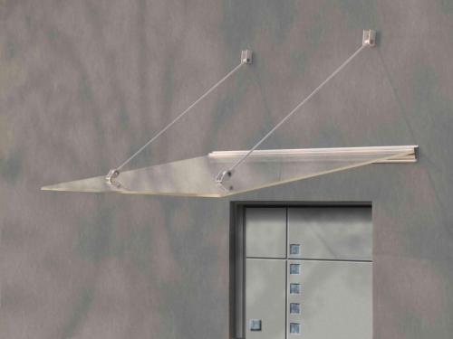 stříška nad dveře LANITPLAST LAZUR 150/97 bílá - V128