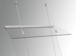 stříška nad dveře LANITPLAST LAZUR 150/97 bílá - V128