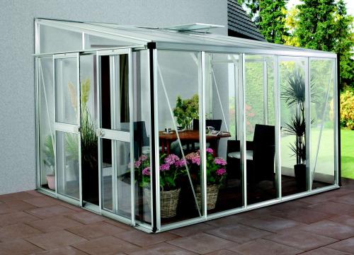 skleník VITAVIA HELENA 6700 PC 4 mm stříbrný
