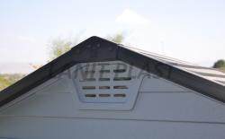zahradní domek PALRAM SKYLIGHT 4x6 šedý