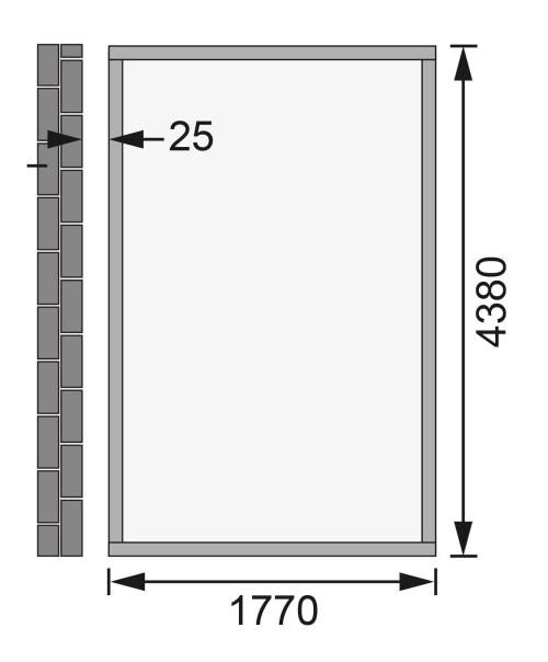 dřevěný domek KARIBU WANDLITZ 5 (73075) terragrau