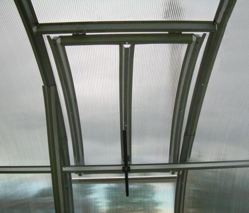 strešné okno pre oblúkový skleník LANITPLAST LUCIUS 4/6 mm