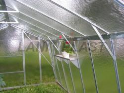 skleník VITRUM PROFI 6300 prosklení - zahrádkářské sklo