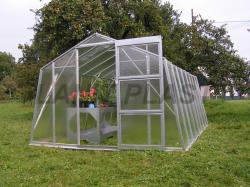 skleník VITRUM PROFI 9400 prosklení - zahrádkářské sklo