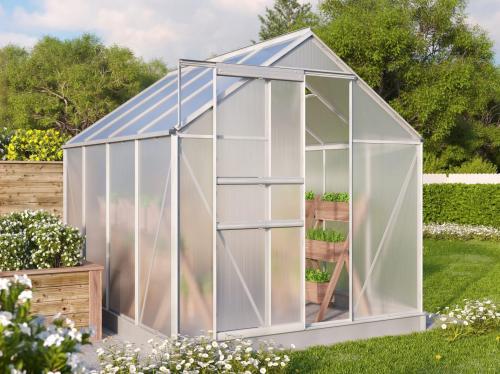 skleník VITAVIA TARGET 5000 PC 4 mm stříbrný - V136
