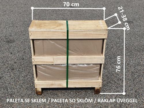 skleník VITAVIA VENUS 6200 čiré sklo 3 mm černý