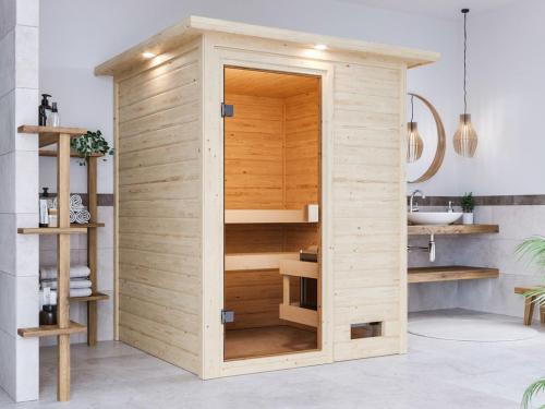 finská sauna KARIBU SANDRA (6160) - V140