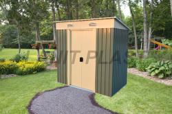 Metalowy domek ogrodowy LanitStorage 6x4 (2,35 m2) 