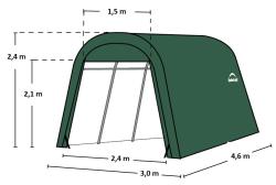 plachtová garáž 3,0x4,6 m - 62589EU - V147