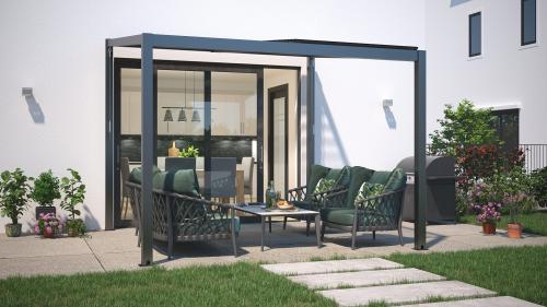 hliníková pergola LANITPLAST BIOCLIMATIC 33 - V152