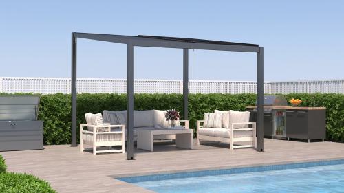 hliníková pergola LANITPLAST BIOCLIMATIC 33 - V152