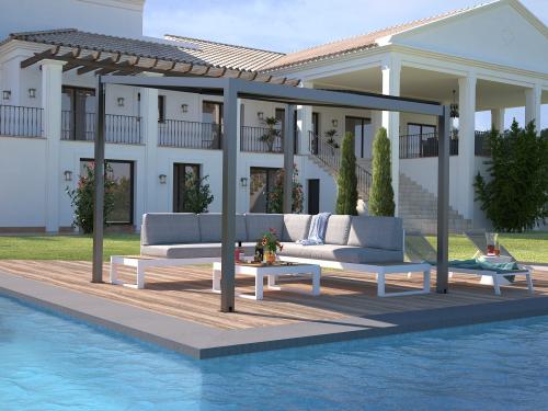hliníková pergola LANITPLAST BIOCLIMATIC 33 - V152
