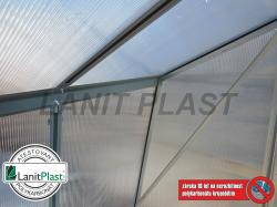 skleník VITRUM HOBBY 7400 PC prosklení - polykarbonát 4 mm