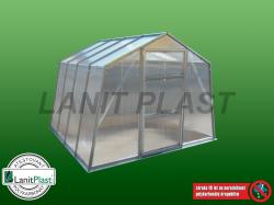 skleník VITRUM HOBBY 9800 PC prosklení - polykarbonát 4 mm