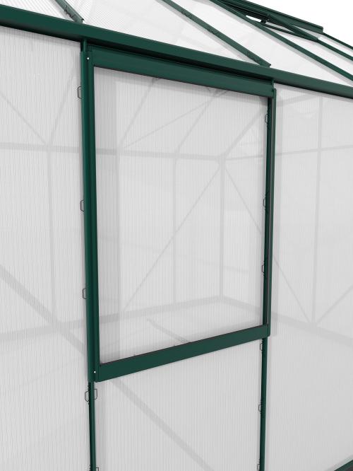 stěnové ventilační okno zelené VITAVIA typ V (40000604) PC 6 mm