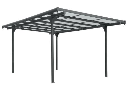 hliníková pergola LANITPLAST ALU 53 antracit + bronz PC