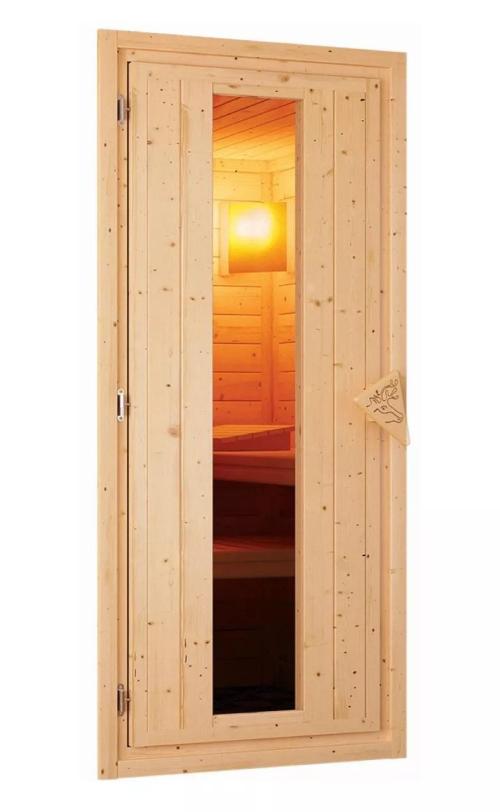 fínska sauna KARIBU HYTTI 2 (93862) natur