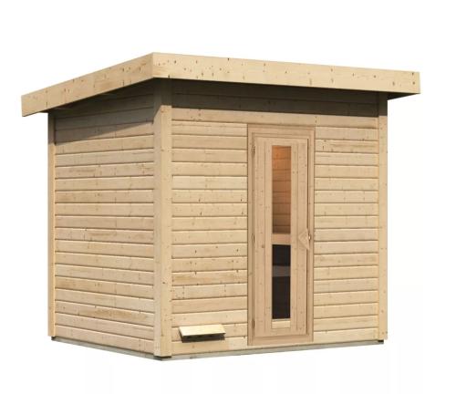 fínska sauna KARIBU HYTTI 3 (93863) natur