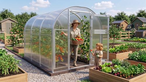 skleník VITAVIA BOHEMY 8000 PC 6 mm