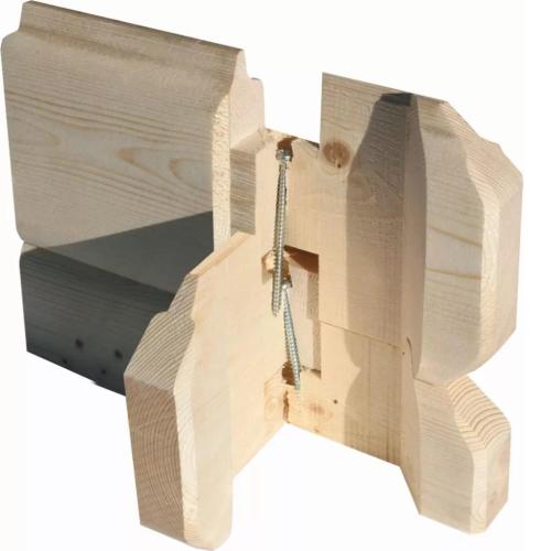 dřevěný domek KARIBU TRITTAU 5 (91499) natur