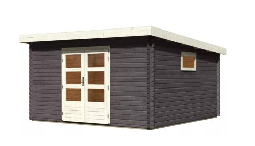dřevěný domek KARIBU TRITTAU 6 (41534) terragrau