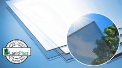 hliníková pergola LANITPLAST WALL 53 FSX antracit + bronz PC