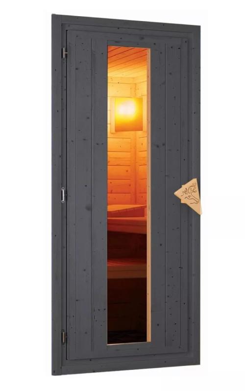 sauna fińska KARIBU HYTTI 0 (356) terragrau