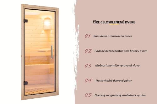 fínska sauna KARIBU YUMA (34288)