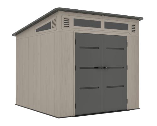 műanyag ház a kertbe LANITPLAST NEVADA 88