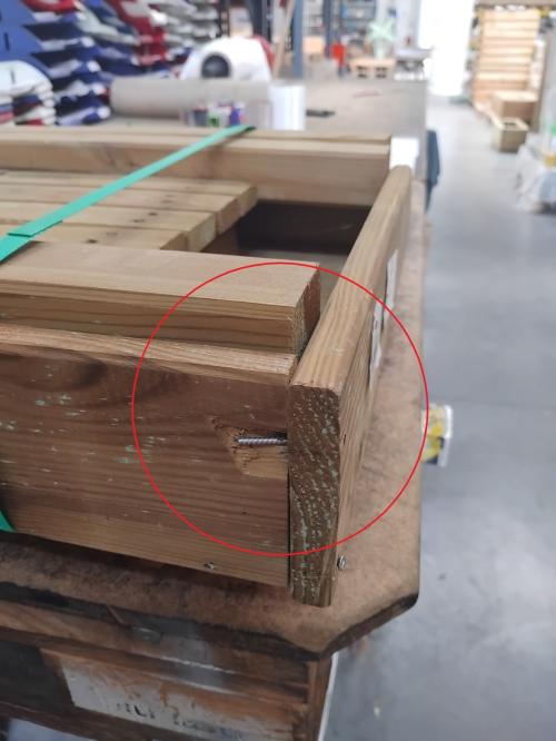 pěstební stůl do skleníku LANITPLAST HOLZ (S712) - V206