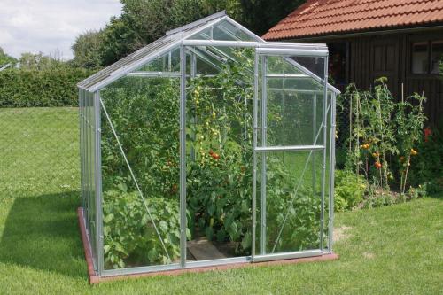 skleník LIMES Hobby H6/2,5 čiré sklo 4 mm