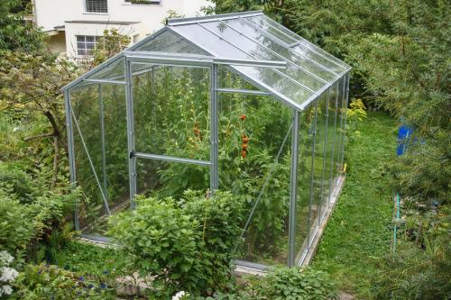 skleník LIMES Hobby H6/2,5 čiré kalené sklo 4 mm