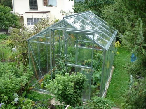 skleník LIMES Hobby H6/3,5 čiré sklo 4 mm