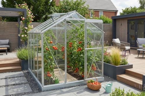 skleník LIMES Hobby H6/4,5 1,97x4,48 m čiré sklo 4 mm