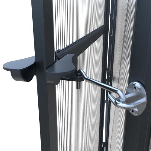 skleník LANITPLAST SARANA 8x12 PC 4 mm čierny