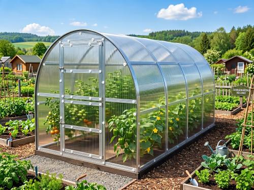skleník LANITPLAST KYKLOP2 2x4 m PC 4 mm